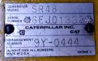 Used Caterpillar 750 kW diesel generator set. CAT 3412 engine.