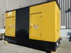 Used Caterpillar 700 kW diesel generator. CAT 3412 engine SN-2WJ00992.