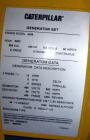 Used Caterpillar 455 kW Prime Rated Diesel Generator Set, portable trailer. CAT unit serial #CER00613. Caterpillar 3456 engine rated 691 HP at 1800 RPM, emissions EPA Tier 1 certified, SN-3PG00619. 3...