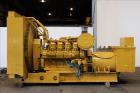 Used Caterpillar 750 kW diesel generator. CAT 3508 engine.