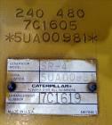 Used Caterpillar 750 kW  diesel generator set. CAT 3508 engine.