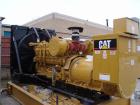 Used Caterpillar 1250 kW Diesel Generator Set. CAT model 3512DITA diesel engine rated 1818 HP @ 1800 RPM SN-1KZ01076, arrangement 1979048.Unit SN-CMJ00586. CAT model SR4 generator end serial 2FN01834...