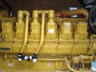 Used Caterpillar 1250 kW Diesel Generator Set. CAT model 3512DITA diesel engine rated 1818 HP @ 1800 RPM SN-1KZ01076, arrangement 1979048.Unit SN-CMJ00586. CAT model SR4 generator end serial 2FN01834...
