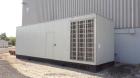 Used Caterpillar 1250 kW Standby Diesel Generator Set. CAT 3512 engine rated 1818 HP at 1800 RPM, SN-1KZ00480. Package SN-CAT00000CMJ00227. SR4B 3/60/480V, SN-2FNO1525, 12 wire reconnectable with PMG...