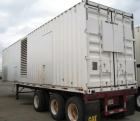 Used Cat 1750 kW Power Module (1600 kW prime). Caterpillar model 3516 DITA diesel engine, arrangement #1077350, radiator cooled, 24 volt electric starter, 24 volt alternator, dry type air cleaner, 23...