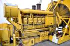Used Caterpillar 2000 kW Standby /1825 kW Prime Diesel Generator Set. CAT 3516 engine rated 2876 HP at 1800 RPM, SN-6HN01417. SR-4B HV. 3/60/13800V. Reconnectable to 12470V or 13200V. EMCP II control...