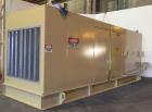 Used CAT 500kW diesel generator set. Caterpillar 3412 DITTA engine, serial #4RJ00640, rated 749 hp at 1800 rpm. 3/60/277/480V. EMCP II control panel. Battery charger.Block heater. 800 Amp mainline ci...