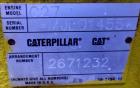 Unused Caterpillar 800 kW diesel generator set, CAT C27 engine EPA Tier 2 certif