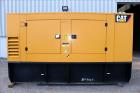 Used Caterpillar 150 kW standby (135 kW prime) diesel generator set, model D-150-8, CAT00C66JN6D00269. CAT C6.6 engine rated 230 HP at 1800 RPM, SN-E6M00879, EPA tier 3 certified. 3/60/277/480V. 250 ...