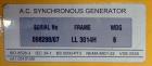 Used Caterpillar / Olympian 150 kW diesel generator model D150P1. Perkins engin