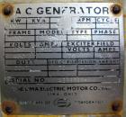 Caterpillar 300 kW diesel generator set, CAT D346 engine rated 550 HP @ 1800 RPM SN-39J771. 3/60/277/480V. Lima Alternator SN- A23858RH. Muffler ships loose. 770 hrs