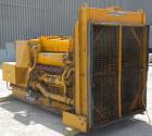Used CAT 500 kW Diesel Generator Set. Caterpillar model D348 engine, serial #36J2433, rated 805 hp @ 1800 rpm. Generator End: Kato model 500-45336111, serial #75881, 3/60/277/480 volt. 630 hours.