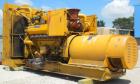 Used CAT 500 kW Diesel Generator Set. Caterpillar model D348 engine, serial #36J1341, rated 805 hp @ 1800 rpm. Generator End: Kato model 500SR9E, serial #71855-2, 3/60/277/480 volt. 791 hours.