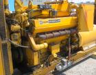 Used CAT 500 kW Diesel Generator Set. Caterpillar model D348 engine, serial #36J1341, rated 805 hp @ 1800 rpm. Generator End: Kato model 500SR9E, serial #71855-2, 3/60/277/480 volt. 791 hours.