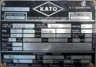 Used CAT 500 kW Diesel Generator Set. Caterpillar model D348 engine, serial #36J1341, rated 805 hp @ 1800 rpm. Generator End: Kato model 500SR9E, serial #71855-2, 3/60/277/480 volt. 791 hours.