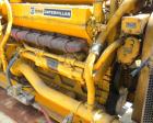 Used CAT 500 kW Diesel Generator Set. Caterpillar model D348 engine, serial #36J1381, rated 805 hp @ 1800 rpm. Generator End: Kato model 500SR9E, serial #71855-1, 3/60/277/480V. 839 hours. Year 1975.