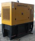 Used Cat/Olympian 60kW Standby Diesel Generator Set. Model D60P3_1, Serial# -OLY00000-VNPF02689. Perkins 4 cylinder diesel engine turbocharged aftercooled rated 122HP @ 1800RPM, type 2326/1500 Serial...