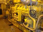 Used CAT 1300 kW cont rated natural gas generator set. CAT G3516B natural gas engine.
CAT generator end model SR4B 3/60/480V, 1800 rpm. 6027 hours. Built 1997.  Includes roof mounted muffler, existin...