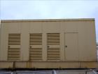 Used Caterpillar 800 kW natural gas generator. CAT G3516 engine