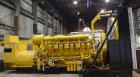 Used CAT 3516B engine. Caterpillar 2000 kW diesel generator.