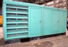 Used Caterpillar 600 kW diesel generator set. CAT model 3412 engine rated 890 HP @ 1800 RPM, SN-81Z07706. 3/60/480V. Gen end model SR4. SN-SFA04917. 1000 Amp main-line circuit breaker. Weather enclos...