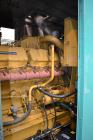 Used Caterpillar 600 kW diesel generator set. CAT model 3412 engine rated 890 HP @ 1800 RPM, SN-81Z07706. 3/60/480V. Gen end model SR4. SN-SFA04917. 1000 Amp main-line circuit breaker. Weather enclos...