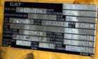 Used Caterpillar 600 kW diesel generator set. CAT model 3412 engine rated 890 HP @ 1800 RPM, SN-81Z07706. 3/60/480V. Gen end model SR4. SN-SFA04917. 1000 Amp main-line circuit breaker. Weather enclos...