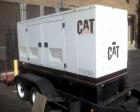 Used-Caterpillar 105 kW Diesel Generator Set, CAT XQ105 package, Perkins engine, fully encolsed sound attenuated enclosure m...