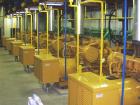 Used Power Plant consisting of (6) CAT G3516 low emmission natural gas fueled generator sets, 3/60/4160V, 1200 rpm. Each is rated 770 kW prime. (6) External cooling radiators. Includes metal frame bu...
