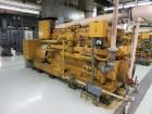 Used- Caterpillar 650 kW  natural gas generator. CAT G399 engine