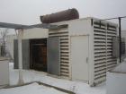 USED: Caterpillar 3508 diesel generator set. 1125 kva, 900 kw, 480 volts, 60 hz and 1353 amps. Includes ATS. Year 1991. 1500 gallon fuel tank. Dimensions: 15' long x 6' wide x 6'8