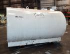 Used Certified Tank & Mfg Double Wall UL142 Fuel Storage Tank, 1500 Gallon, Carbon Steel. Built 2000.
