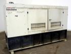 Used Coleman/Perkins 105 kW standby diesel generator set, model PM5105E42D, SN-8217. 3/60/277/480V. 200 Amp main-line circuit breaker. Weather enclosure, 250 gallon sub-base fuel tank. 140 hrs. Year ...