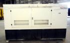 Used Coleman/Perkins 105 kW standby diesel generator set, model PM5105E42D, SN-8217. 3/60/277/480V. 200 Amp main-line circuit breaker. Weather enclosure, 250 gallon sub-base fuel tank. 140 hrs. Year ...