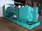 Used Cummins 1250 kW Standby Diesel Generator Set, Model 1250DFLC-5041.