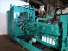 Used Cummins 1250 kW Standby Diesel Generator Set, Model 1250DFLC-5041.