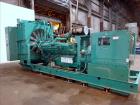 Used Cummins 1250 kW Standby Diesel Generator Set, Model 1250DFLC-5042