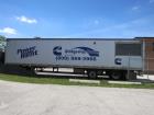 Used Cummins 1250 kW standby (1100 kW prime) portable / trailer mounted diesel generator set, model 1250DFLC-947708, SN- F980750028. Cummins KTA50-G3 engine rated 1850 HP at 1800 RPM, SN-33140632. 3/...