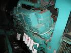 Used Cummins 1250 kW standby (1100 kW prime) portable / trailer mounted diesel generator set, model 1250DFLC-947708, SN- F980750028. Cummins KTA50-G3 engine rated 1850 HP at 1800 RPM, SN-33140632. 3/...