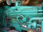 Used- Cummins 1500 kW Diesel Generator Set, Cummins KTA50-G9 Engine.