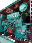 Used Cummins 300 kW standby (270 kW prime) diesel generator set, model 300DFCB, SN-F910400725. Cummins NTA-855-G2 engine rated 465 HP at 1800 RPM, SN-30331560. 3/60/277/480V. 500 Amp main-line circui...