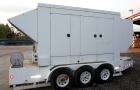 Used Cummins 300 kW standby (270 prime) portable / trailered diesel generator set, Model 300DQAF-2054, SN- F010246210. Cummins QSM11-G2 engine rated 470 HP at 1800 RPM, SN-35041935. 3/60/277/480V, 3 ...