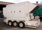 Used Cummins 300 kW standby (270 prime) portable / trailered diesel generator set, Model 300DQAF-2054, SN- F010246210. Cummins QSM11-G2 engine rated 470 HP at 1800 RPM, SN-35041935. 3/60/277/480V, 3 ...