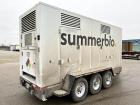 Used Cummins 350 kW Standby (315 kW prime) Portable Diesel Generator Set, Model DQBB, SN-G990954887. Cummins N14-G2 engine rated 535 HP at 1800 RPM, SN-11962504. 3/60/277/480V. 600 Amp and 200 Amp ma...