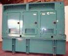 Used Cummins Onan 500kW Diesel Generator Set, model 500DFEK, serial #1080206597, EPA Tier II, engine model QSX15-G9 serial #79332347. 3/60/277-480V. Weather protective enclosure, 86dBA @ 25 foot fact...