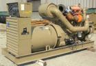 Used Cummins 350kW diesel generator Set. Model 502FDR7020JJW, Cummins NTTA855GS2 engine, SN-30127412, 535HP @ 1800 RPM. 3/60/277/480V. Remote radiator.battery charger, block heater. 470 hrs. Yr 1986.