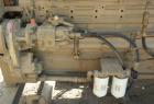 Used Cummins 350kW diesel generator Set. Model 502FDR7020JJW, Cummins NTTA855GS2 engine, SN-30127412, 535HP @ 1800 RPM. 3/60/277/480V. Remote radiator.battery charger, block heater. 470 hrs. Yr 1986.