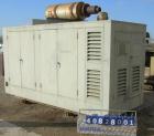 Used Cummins 365 kW Diesel Generator Set. Cummins KTA1150GS1 engine, serial #31124623. 565 hp at 1800 rpm. Model 502FDR7022GHW, serial #LM-93903-11/20-4, 3/60/277/480V, 1800 rpm, mainline circuit bre...