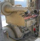 Used Cummins 365 kW Diesel Generator Set. Cummins KTA1150GS1 engine, serial #31124623. 565 hp at 1800 rpm. Model 502FDR7022GHW, serial #LM-93903-11/20-4, 3/60/277/480V, 1800 rpm, mainline circuit bre...