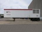 Used Cummins 600 kW standby (545 kW prime) portable /trailer mounted diesel generator set, model 600DFGB-60495A, SN-C930502586. Cummins VTA28-G5 engine rated 900 HP at 1800 RPM. PMG - permanent magne...